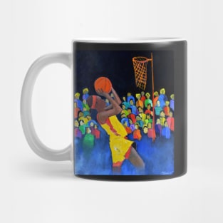 Playing basketball Mug